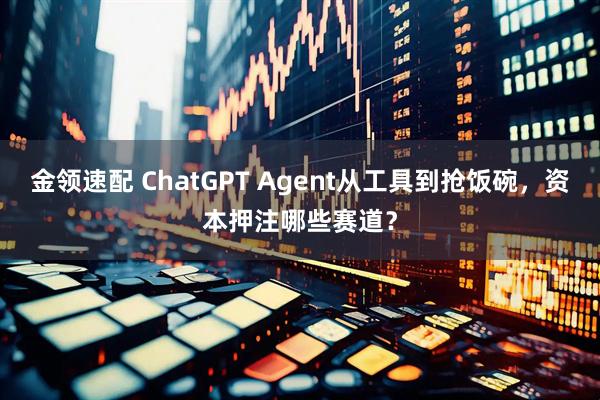 金领速配 ChatGPT Agent从工具到抢饭碗，资本押注哪些赛道？